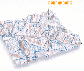 3d view of Bản Nam Ðống