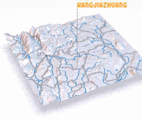 3d view of Wangjiazhuang