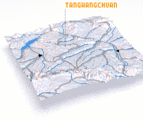 3d view of Tangwangchuan