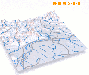 3d view of Ban Non Sawan