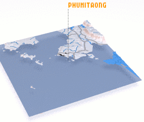 3d view of Phumĭ Ta Ŏng