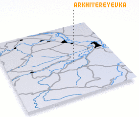 3d view of Arkhiyereyevka