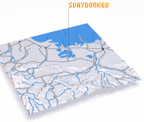 3d view of Svay Don Kêv