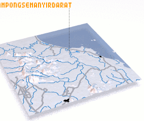 3d view of Kampong Semanyir Darat