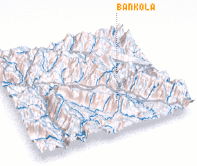 3d view of Bản Ko La