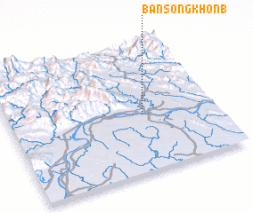 3d view of Ban Songkhon (1)