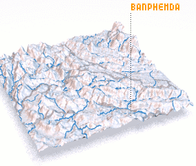 3d view of Bản Phem Da