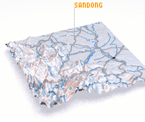 3d view of Sandong