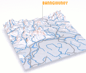 3d view of Ban Ngiou Noy