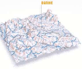 3d view of Bản Hé