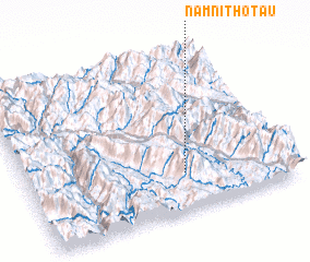 3d view of Nam Nit Ho Tâu