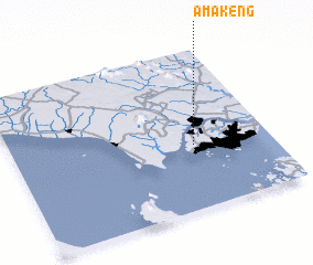 3d view of Ama Keng