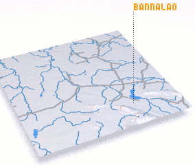 3d view of Ban Na Lao