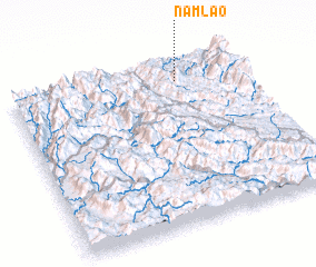 3d view of Nam Lao