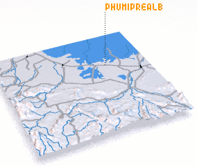 3d view of Phumĭ Préal (1)