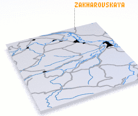 3d view of Zakharovskaya