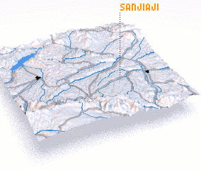 3d view of Sanjiaji