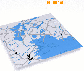 3d view of Phumĭ Bŏh