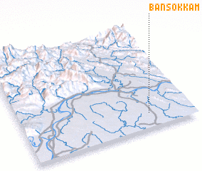 3d view of Ban Sok Kam