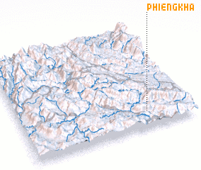 3d view of Phiêng Khá