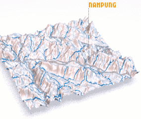 3d view of Nậm Pung