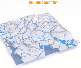 3d view of Phumĭ Krăng Chék