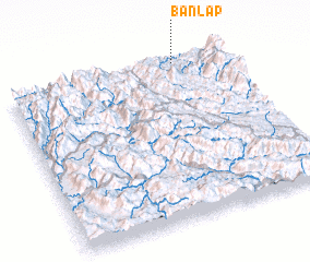 3d view of Bản Lap