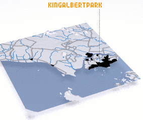 3d view of King Albert Park