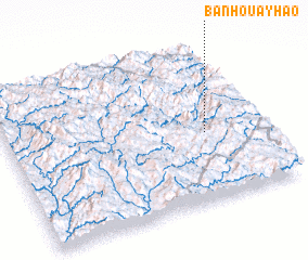 3d view of Ban Houay Hao