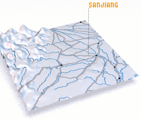 3d view of Sanjiang