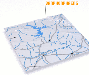 3d view of Ban Phon Phaeng