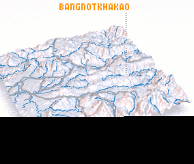 3d view of Ban Gnotkha-Kao
