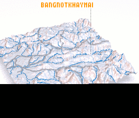 3d view of Ban Gnotkhay-Mai