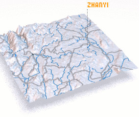 3d view of Zhanyi