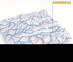 3d view of Ban Nambeu