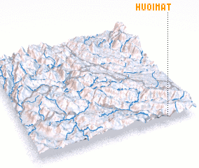 3d view of Huổi Mạt