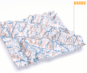 3d view of Bản Be