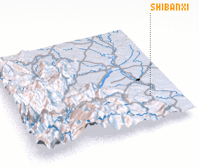 3d view of Shibanxi