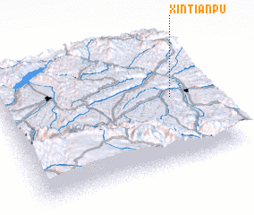 3d view of Xintianpu