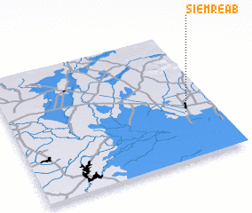 3d view of Siĕmréab