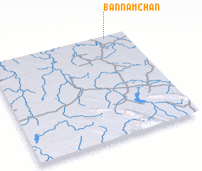 3d view of Ban Nam Chan