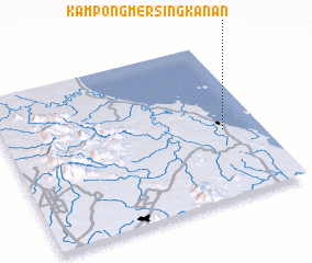 3d view of Kampong Mersing Kanan