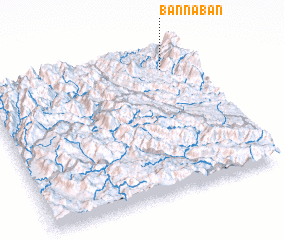 3d view of Bản Na Ban