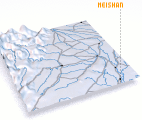 3d view of Meishan