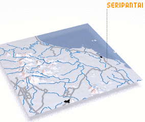 3d view of Seri Pantai