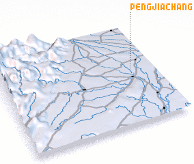 3d view of Pengjiachang