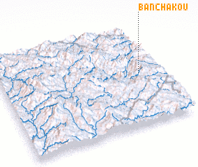 3d view of Ban Cha Kou