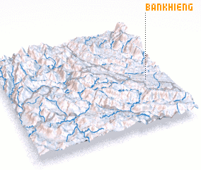 3d view of Bản Khiêng