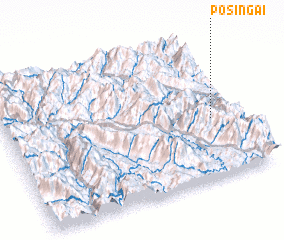 3d view of Pò Sì Ngai