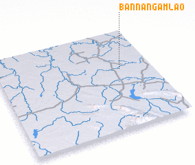 3d view of Ban Na Ngam Lao